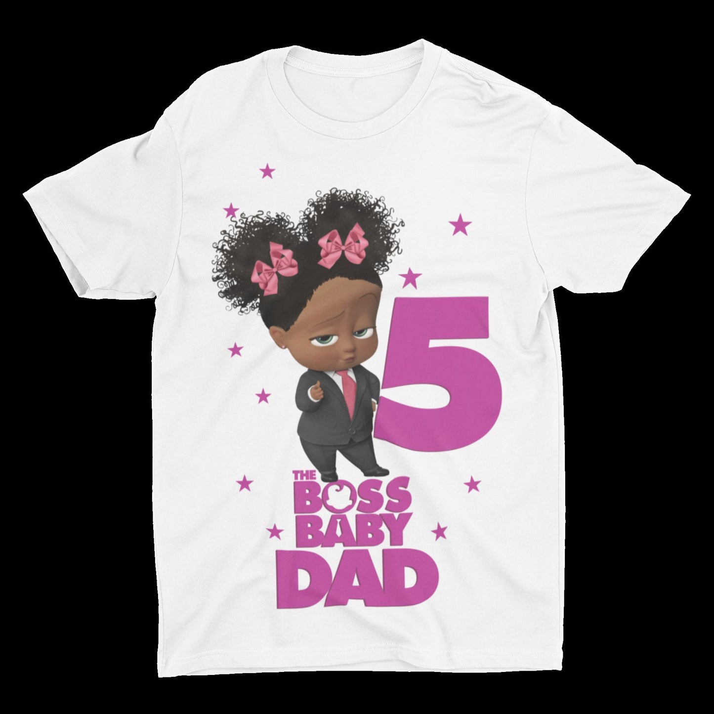 Boss Baby Style Birthday Tshirt