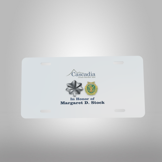 Custom License plate