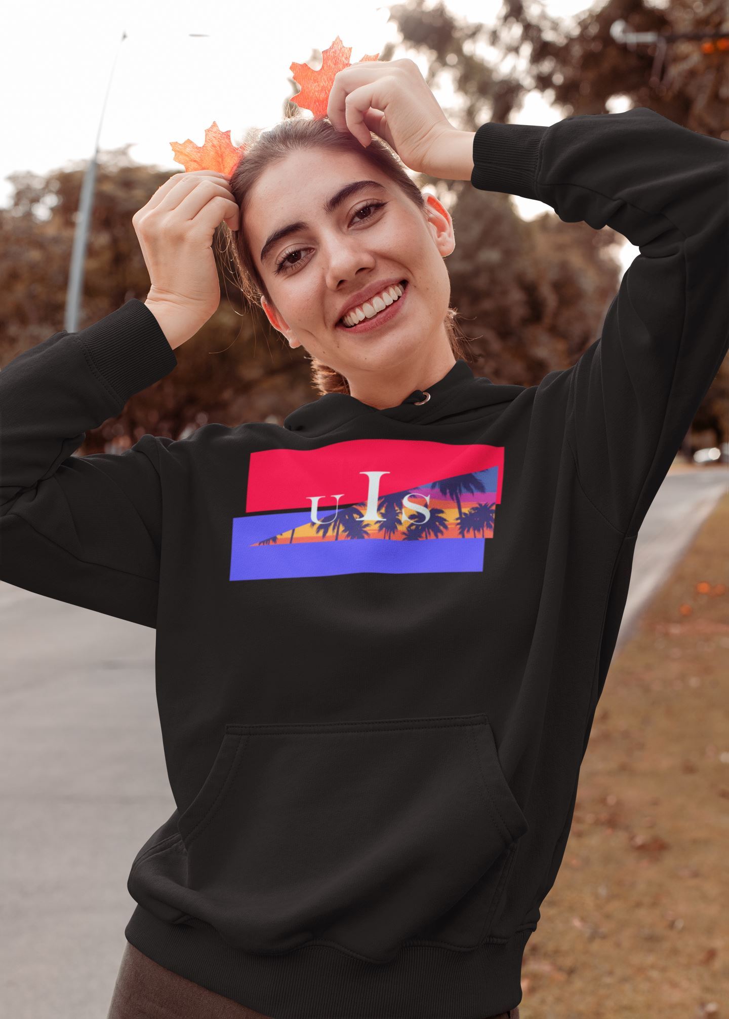 Custom Hoodie Front and Back Print