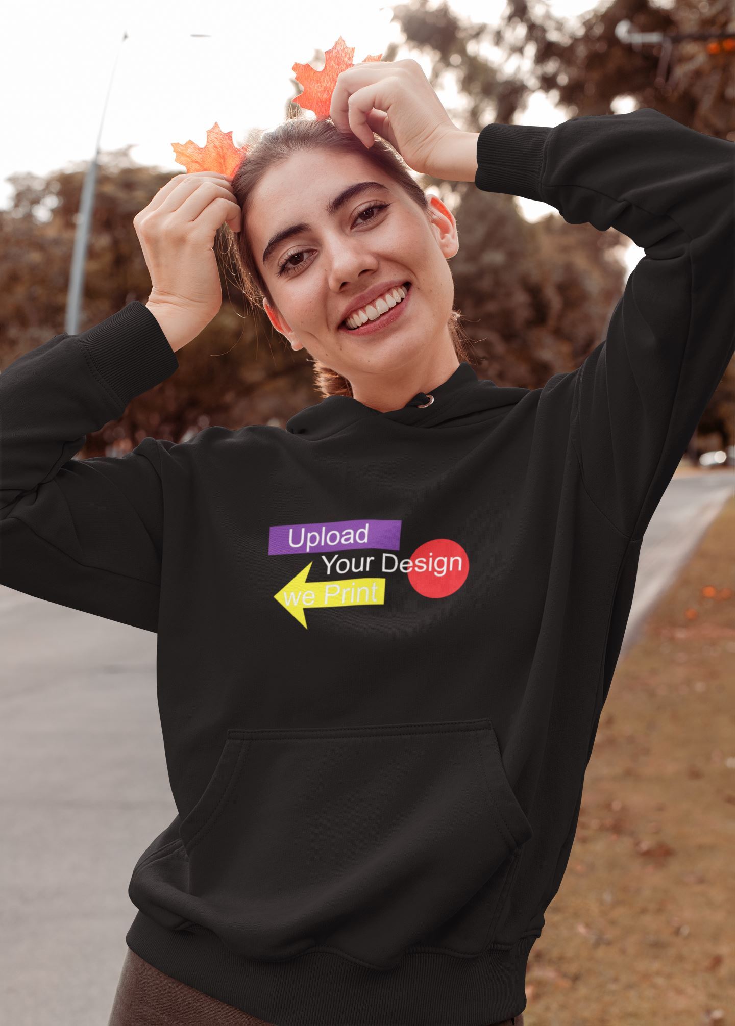 Custom Hoodie One Side Print