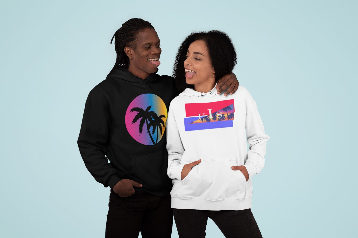 Custom Hoodie Front and Back Print