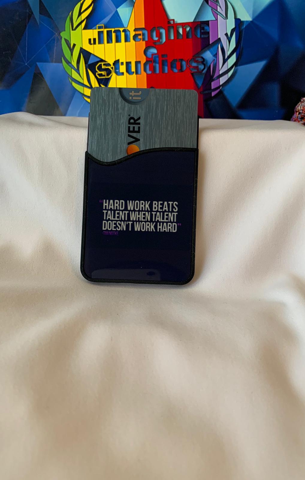 Custom Personalized Phone card Holder