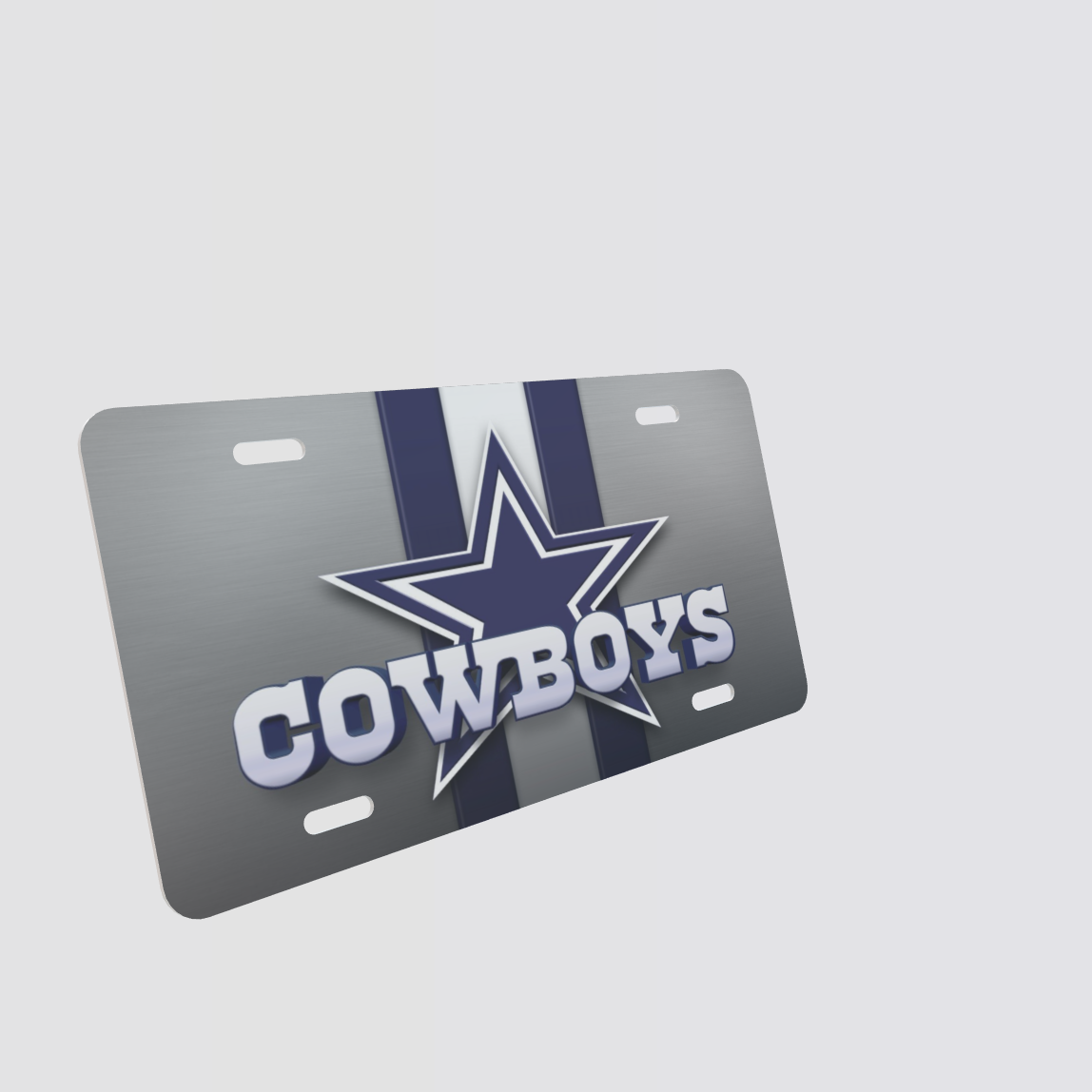 Football License Plate