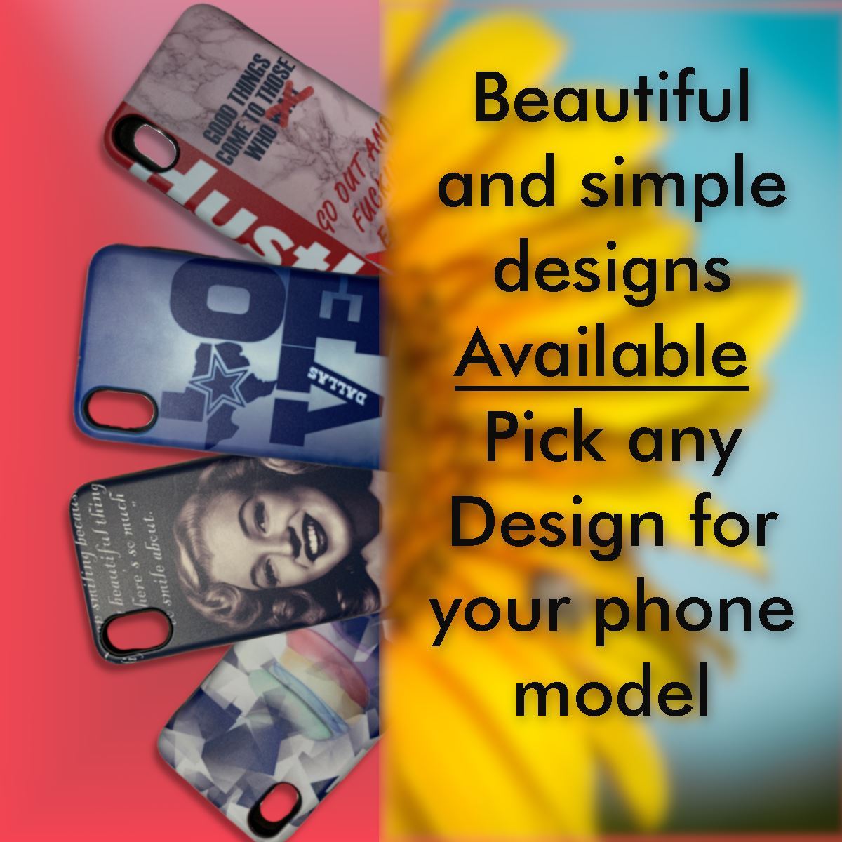 Full printed Rugged 3D Designer Phone Case (group1)