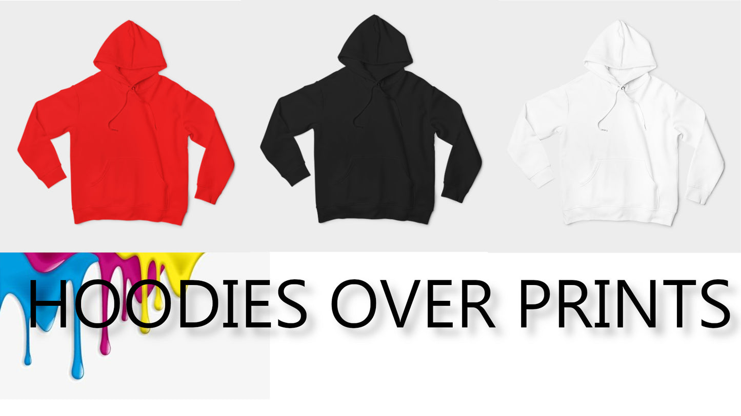 Custom Hoodie One Side Print
