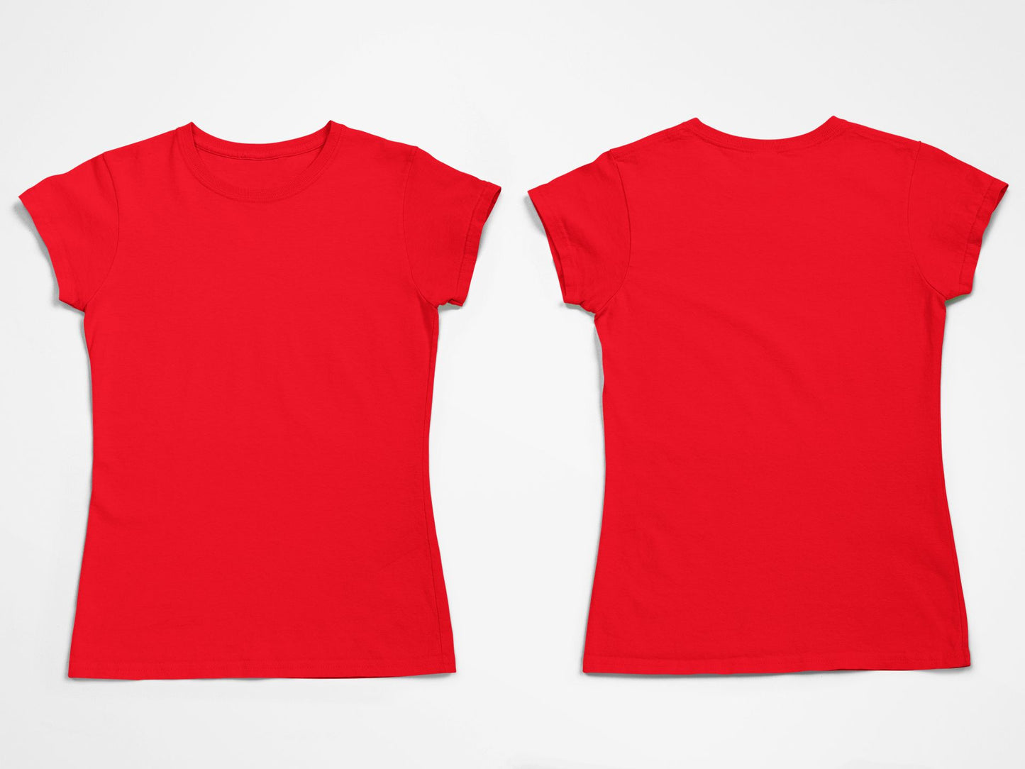 Custom Women T-Shirt Front and Back Print