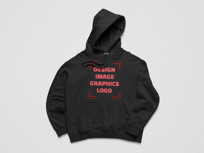 Custom Hoodie Front and Back Print