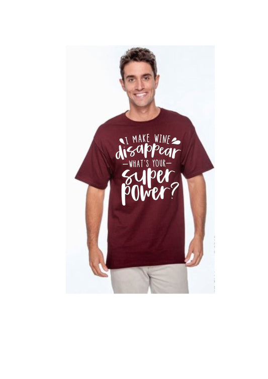 Funny wine T-shirt