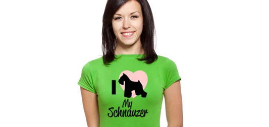 I love my schnauzer shirt