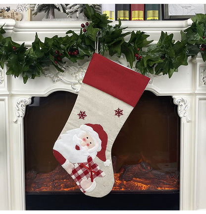 Personalized Christmas Stockings | Christmas Decoration | Christmas Fireplace decoration for happy household