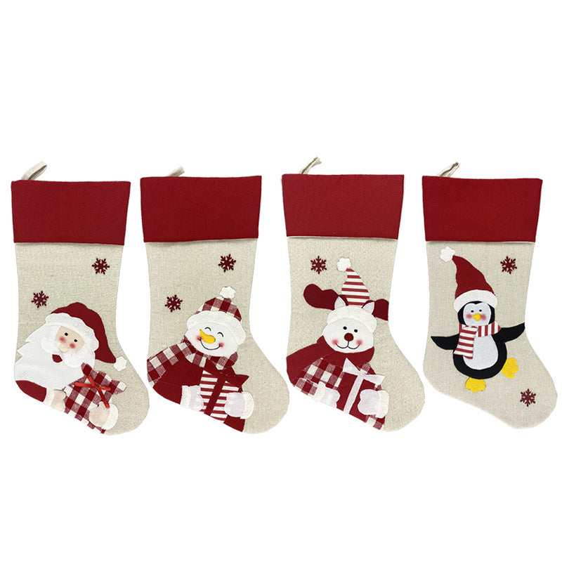 Personalized Christmas Stockings | Christmas Decoration | Christmas Fireplace decoration for happy household