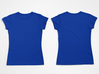 Custom Women T-Shirt Front and Back Print